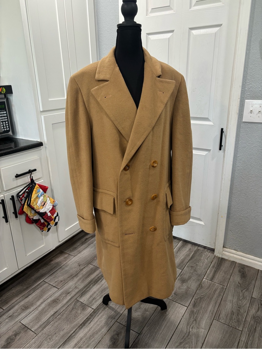 Vintage 1954 Women's Saddle Club Trench Overcoat
